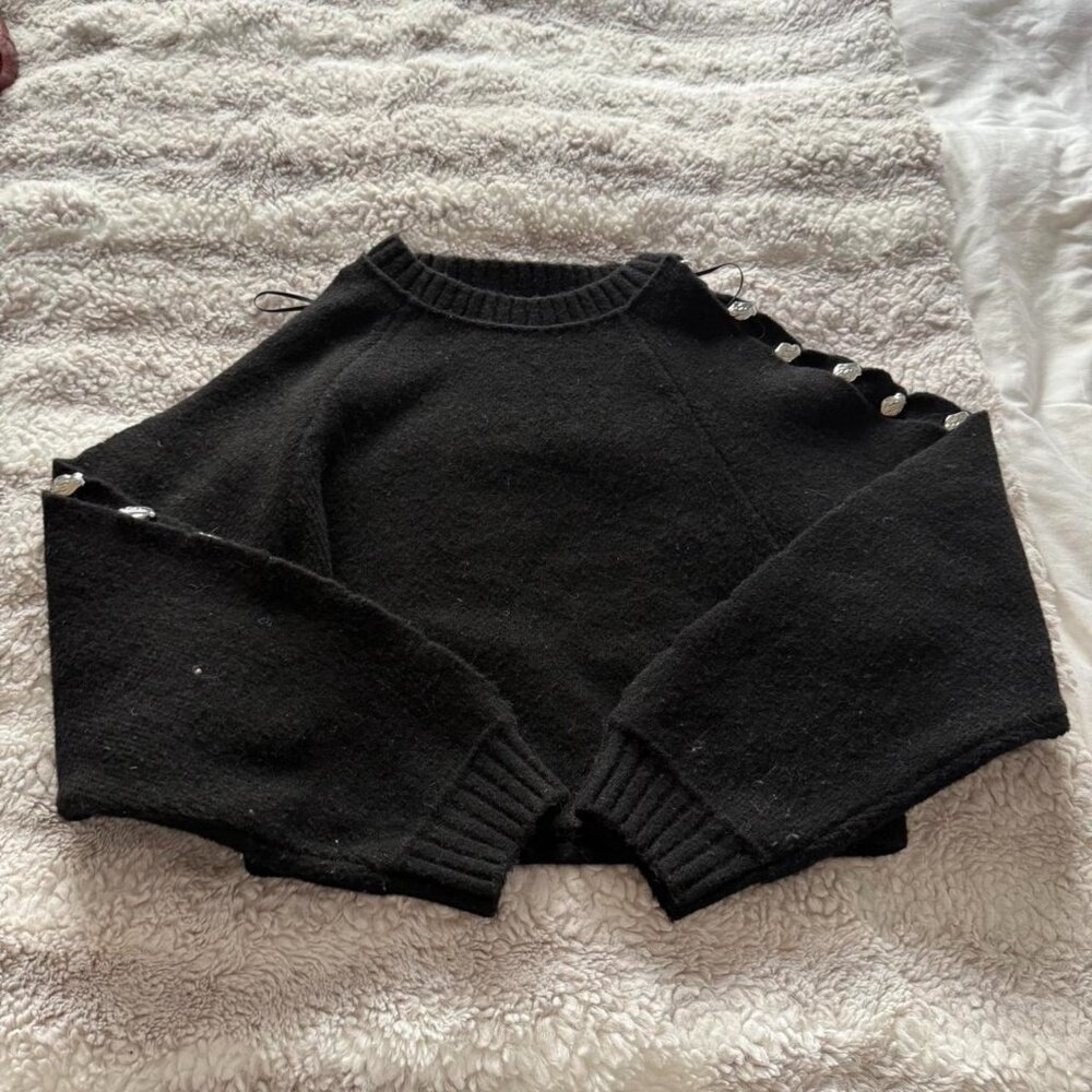 Zara Women's Black Jumper